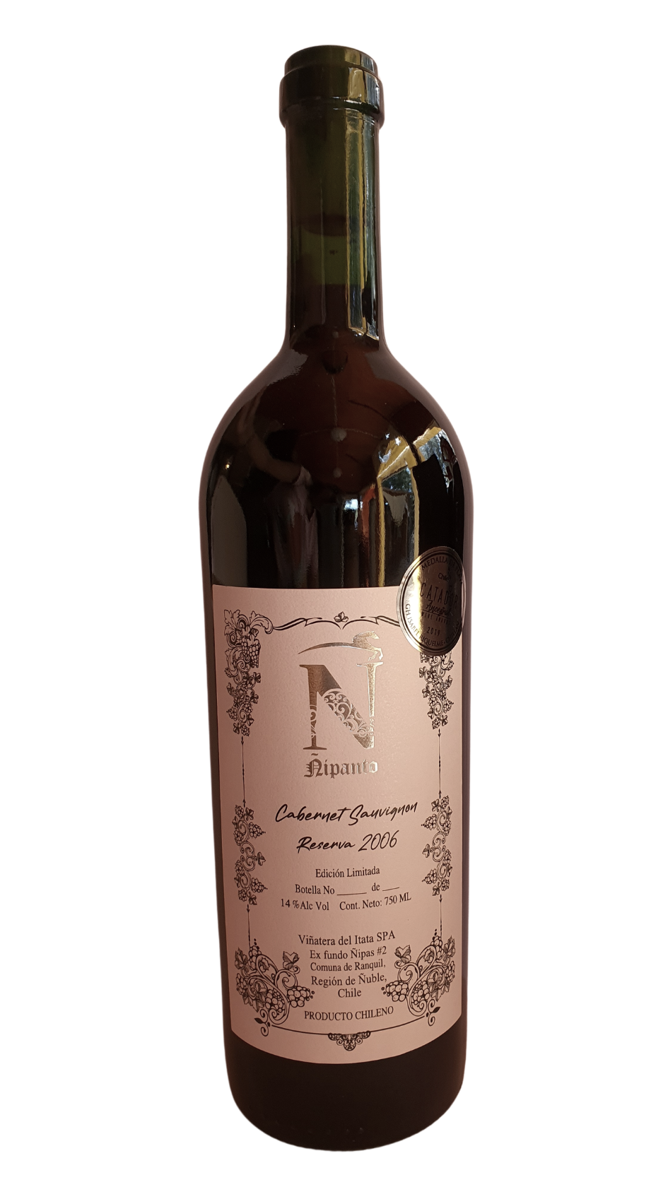 Cabernet Sauvignon 2005 - Ñipanto Viña Mujeres Itata
